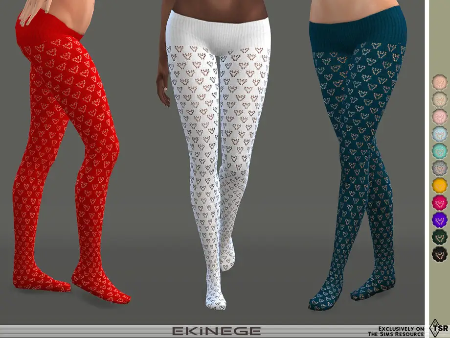 Open Knit Tights