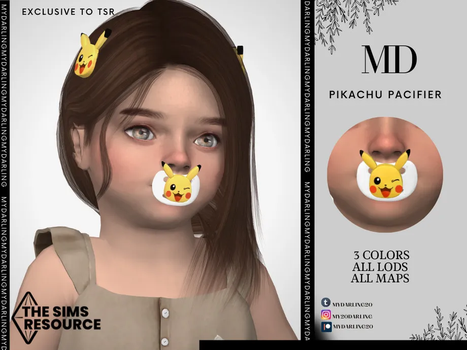 Pikachu Pacifier