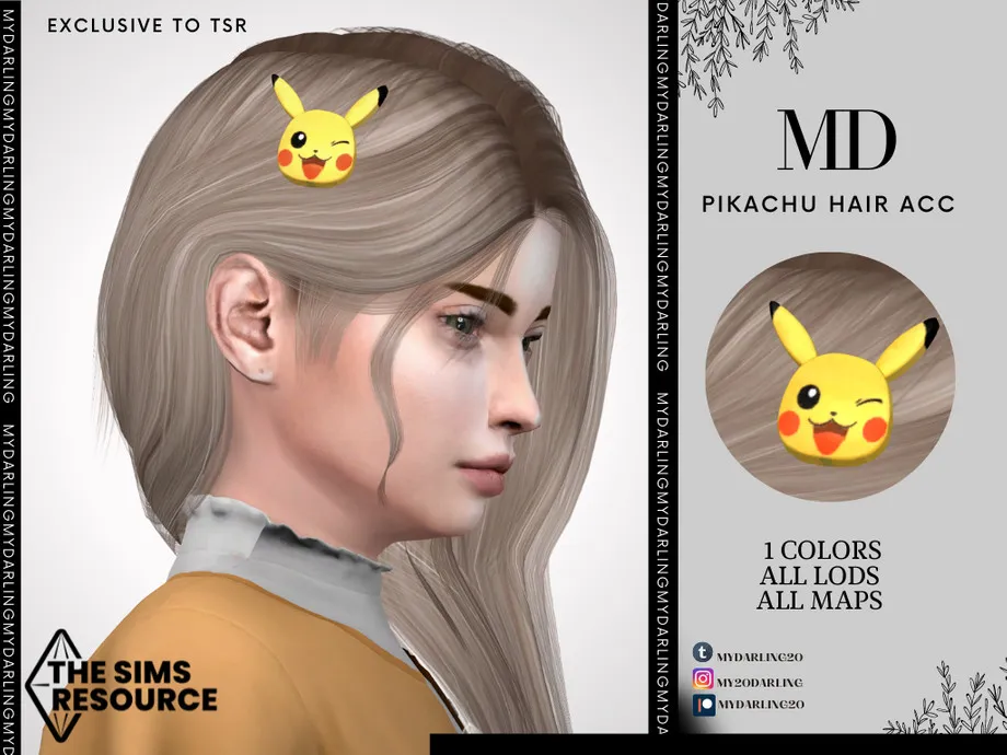 Pikachu Hair Acc CHILD