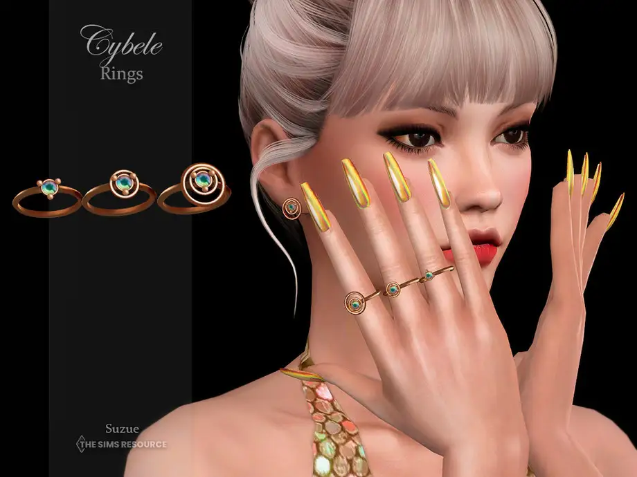 Cybele Rings (Right Side)