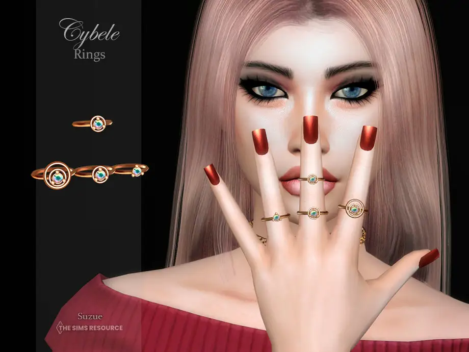 Cybele Rings (Left Side)