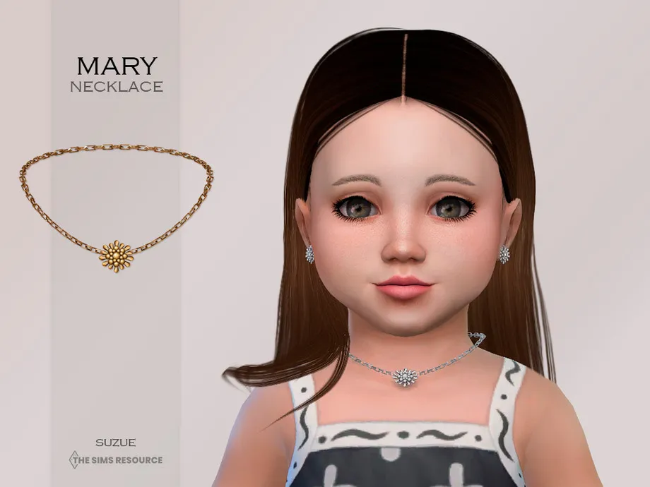 Mary Necklace Toddler