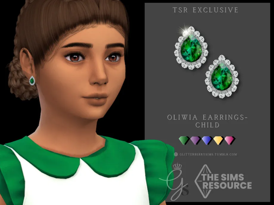 Oliwia Earrings Child
