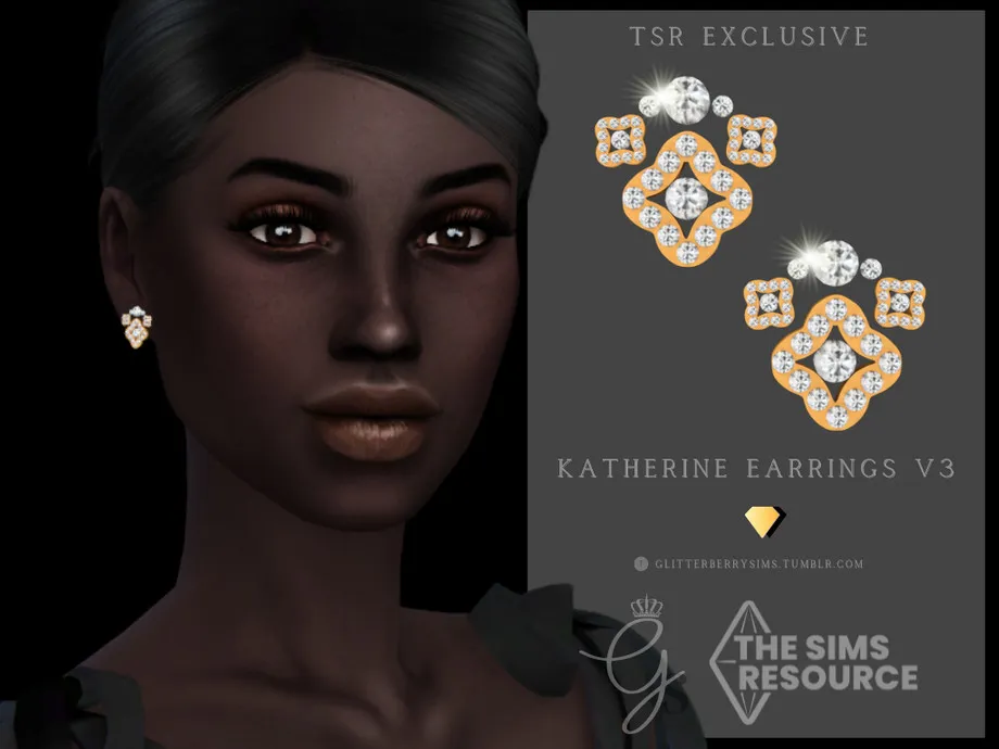 Katherine Earring v3