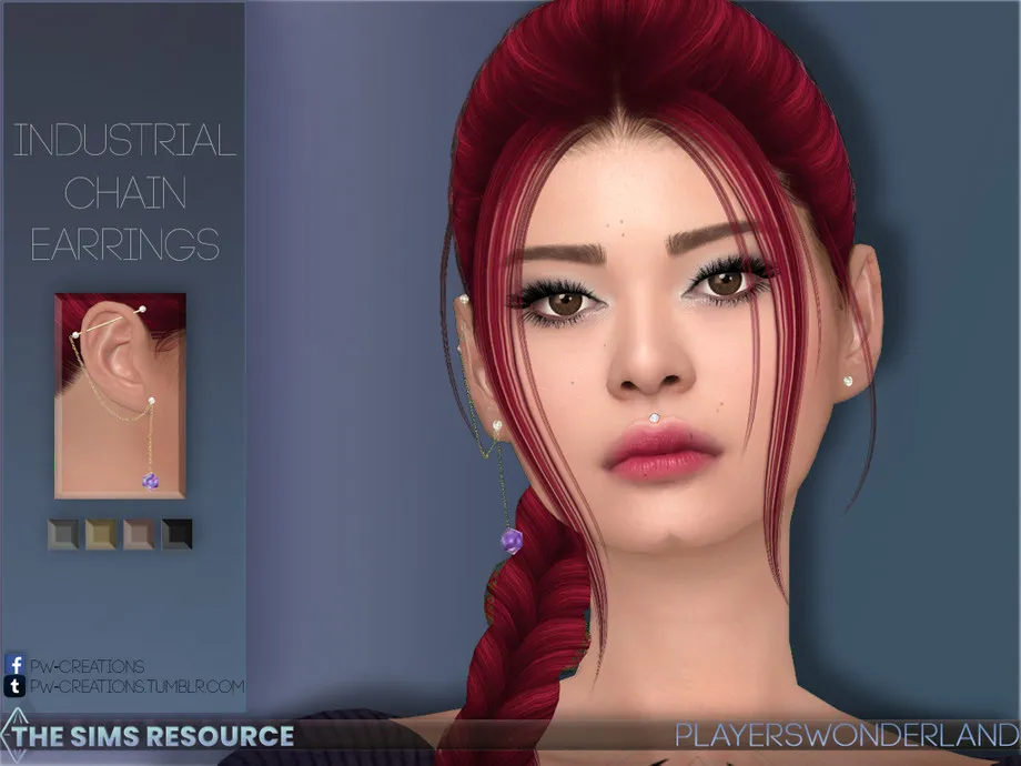 Industrial Chain Earrings