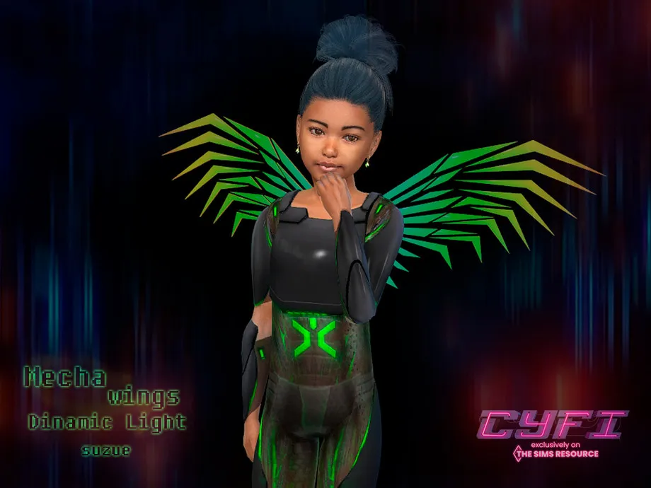CyFi Mecha Wings Child