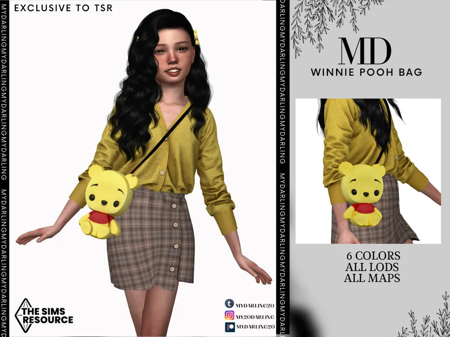 WINNIE POOH BAG CHILD