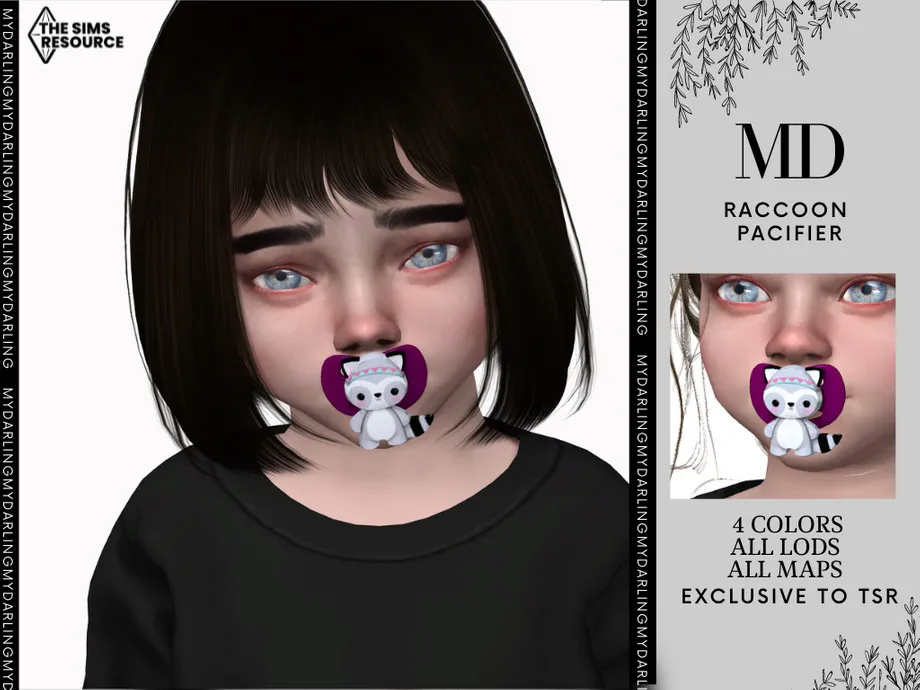 RACCOON PACIFIER