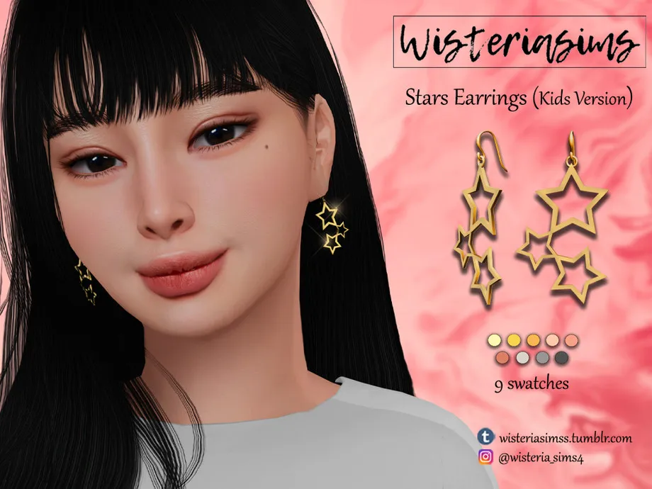 Stars Earrings (Kid's Ver.)