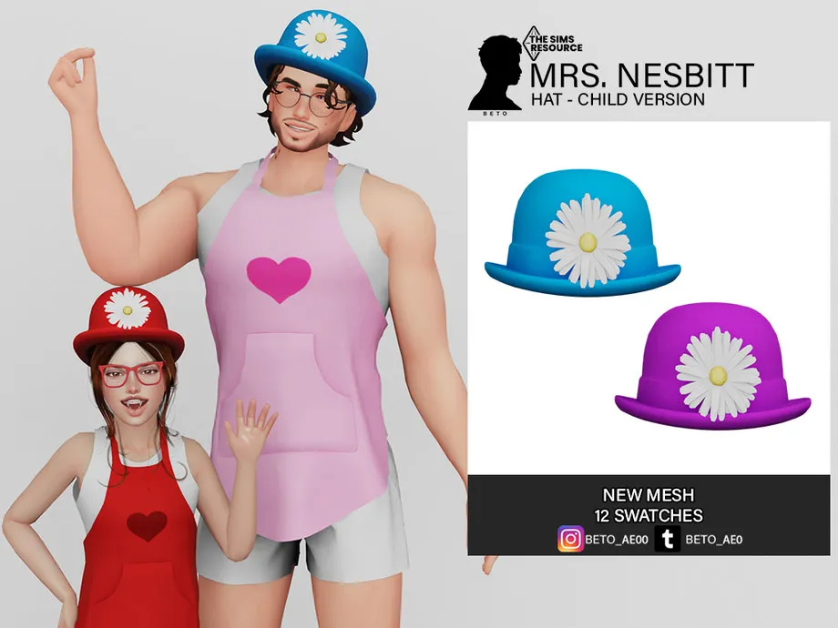 Mrs. Nesbitt (Hat - Children Version)