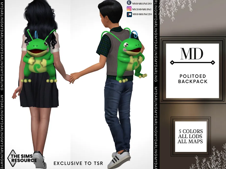 POLITOED BACKPACK CHILD