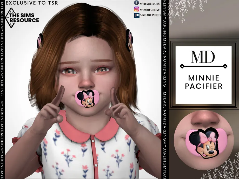 MINNIE PACIFIER TODDLER