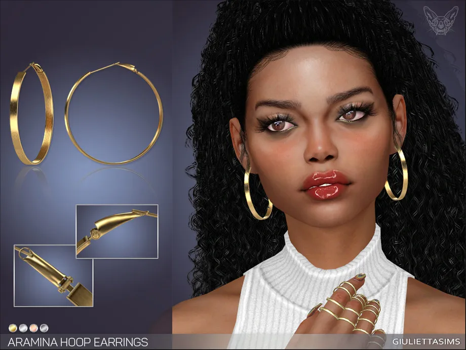 Aramina Hoop Earrings