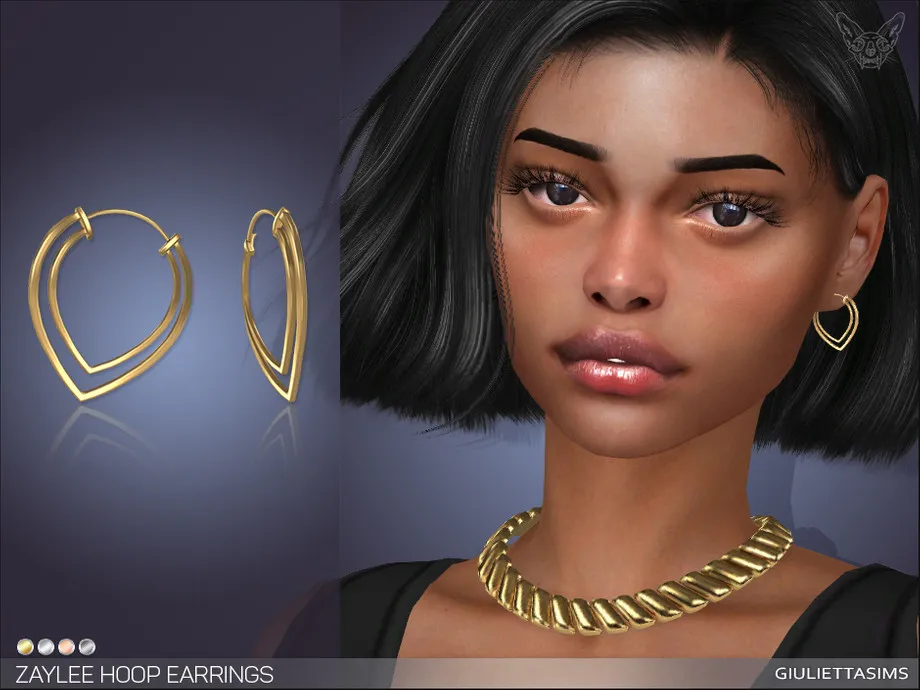 Zaylee Hoop Earrings