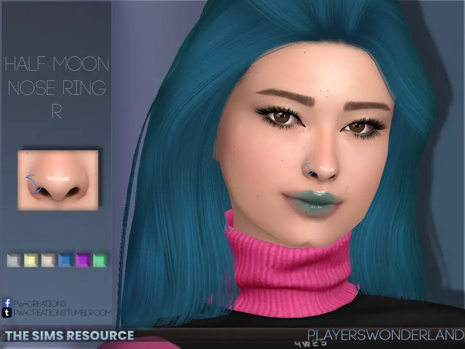 Half Moon Nose Ring R