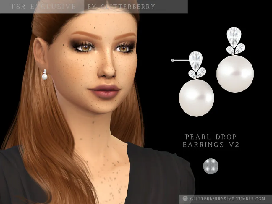 Pearl Drop Earrings V2