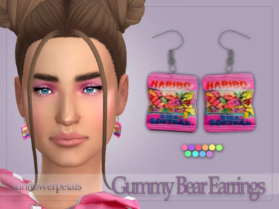 Gummy Bear Earrings