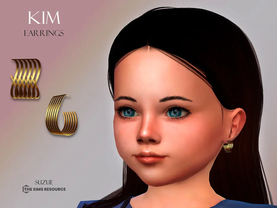 Kim Earrings Toddler