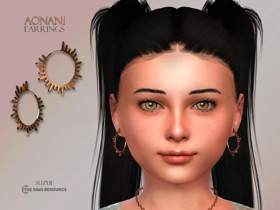 Aonani Earrings Child