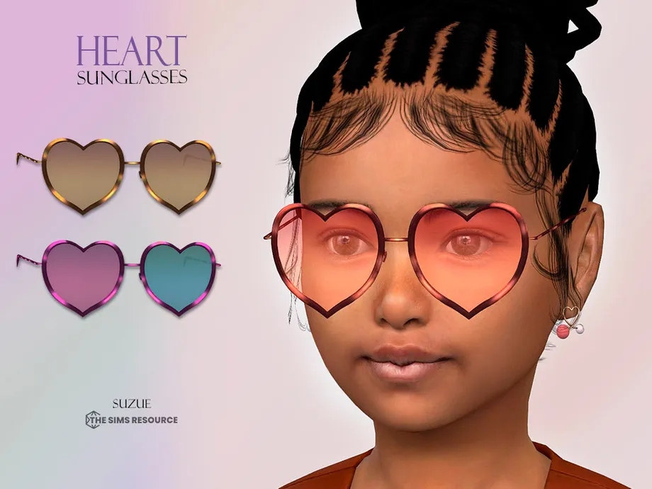 Heart Sunglasses Child