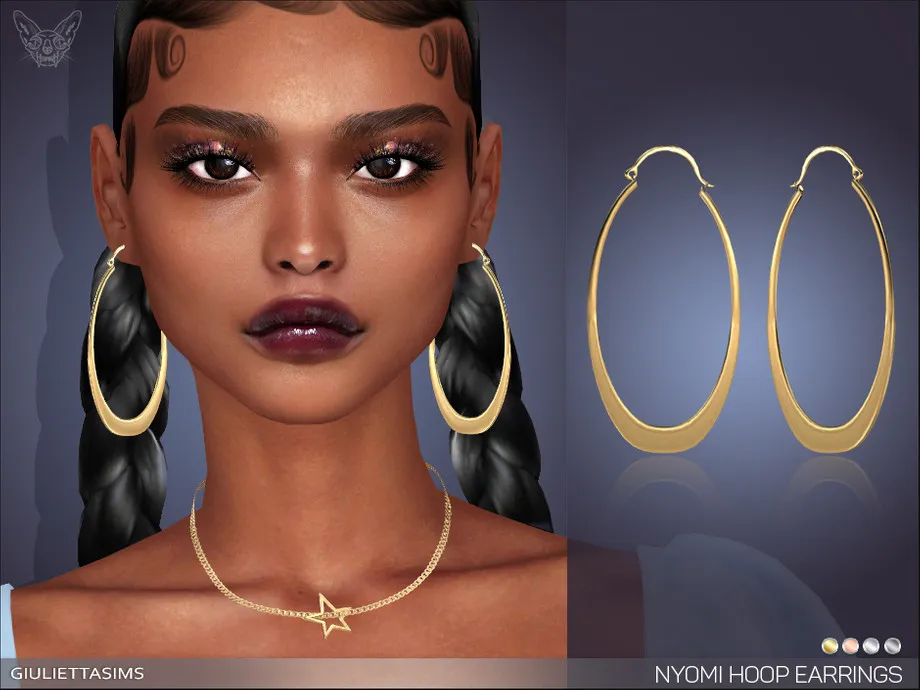 Nyomi Hoop Earrings