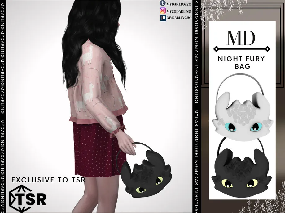 NIGHT FURY BAG CHILD