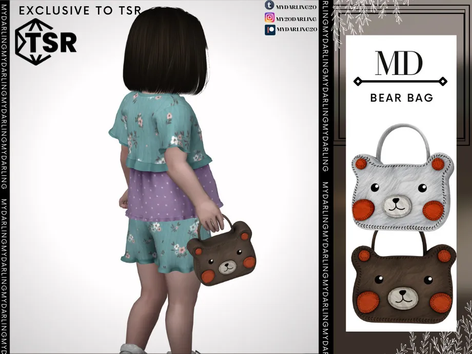 BEAR BAG TODDLER