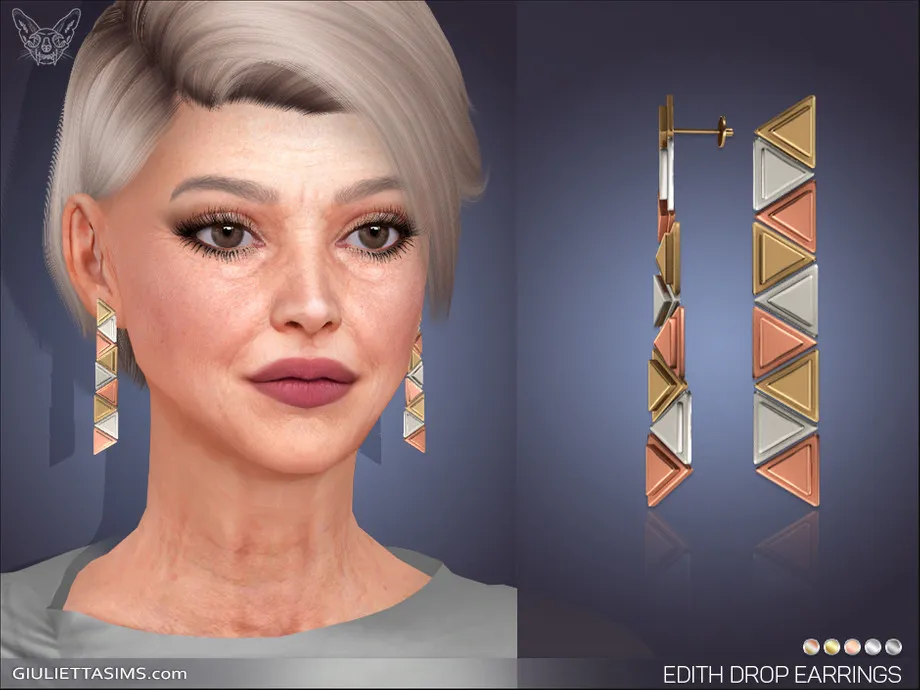 Edith Drop Earrings