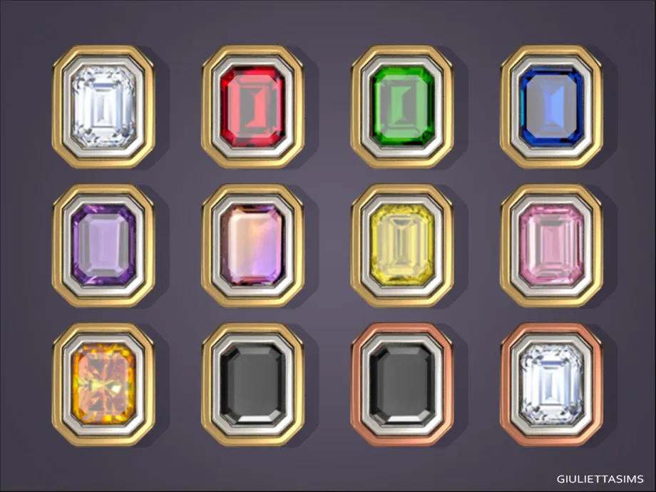 Silviya Gemstone Earrings