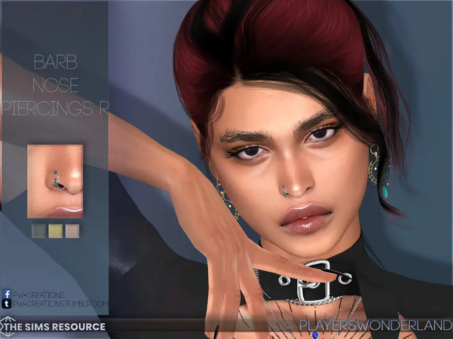 Barb Nose Piercings R