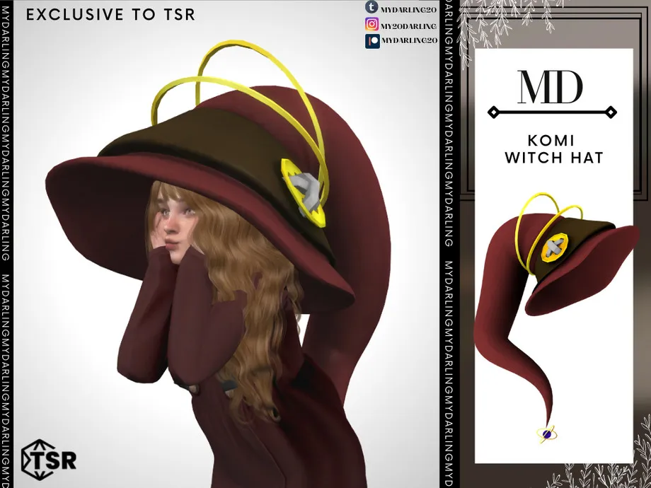 Komi Witch Hat Child