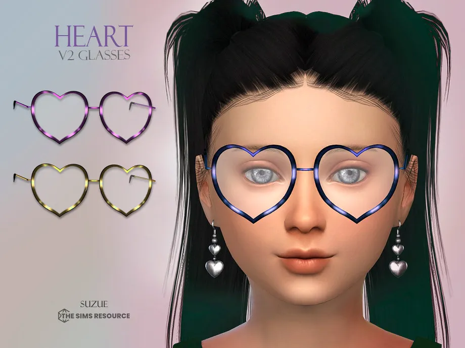 Heart Glasses V2 Child