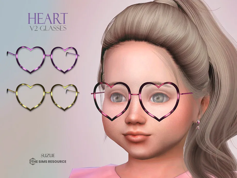 Heart Glasses V2 Toddler