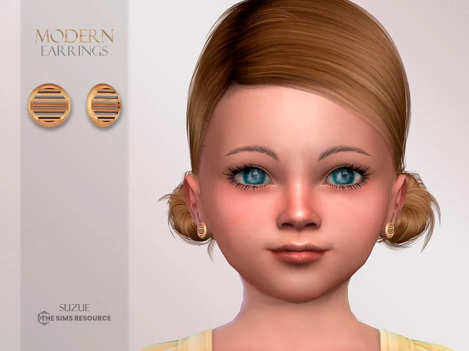 Modern Earrings Toddler