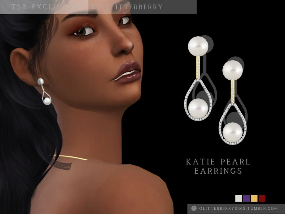 Katie Pearl Earrings