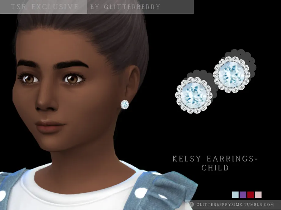 Kelsy Earrings- Child Version