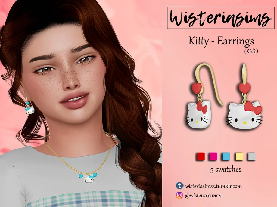 Kitty - Earrings (Kids)