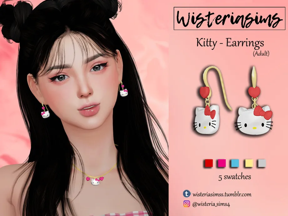 Kitty - Earrings (Adult)