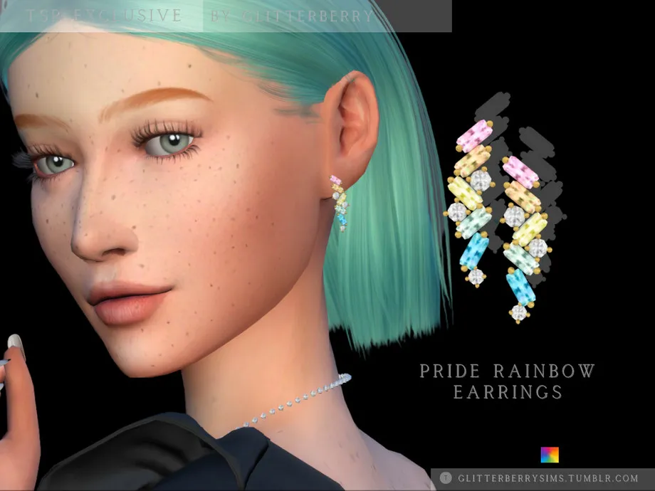Pride Rainbow Earrings
