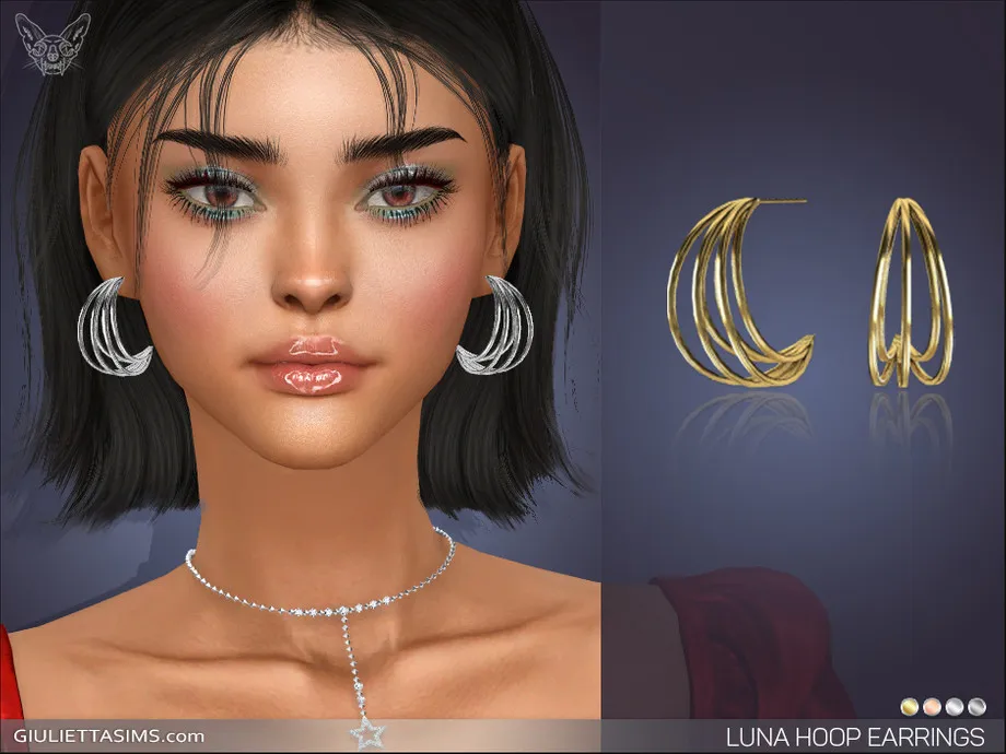Luna Hoop Earrings