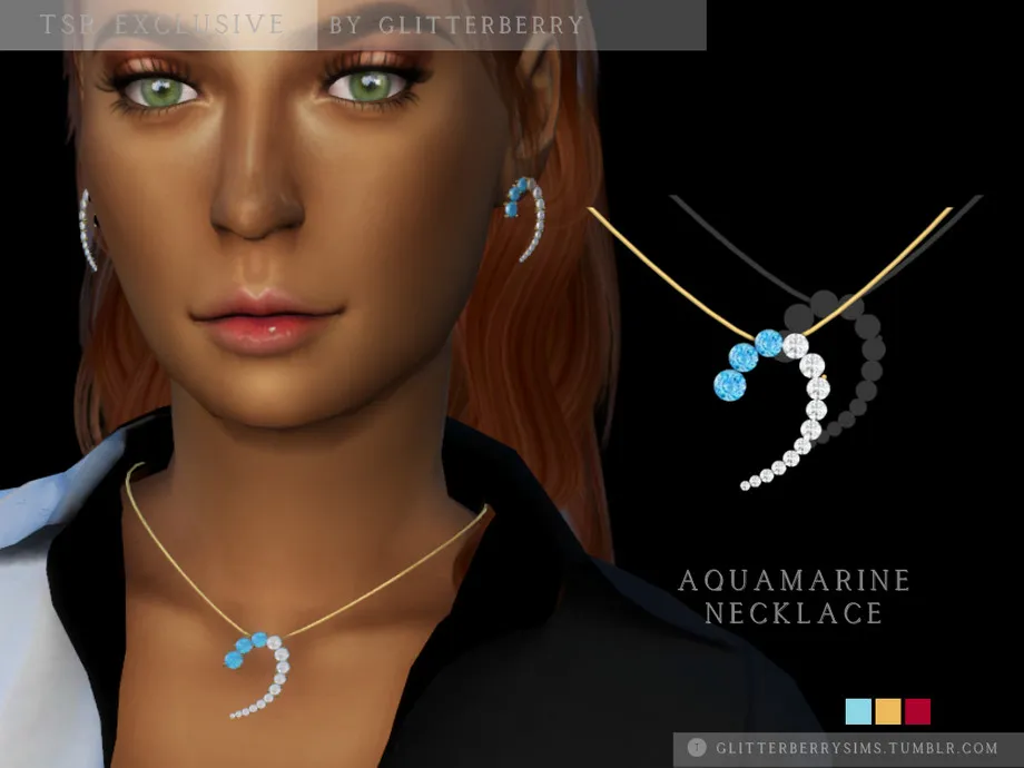 Aquamarine Necklace