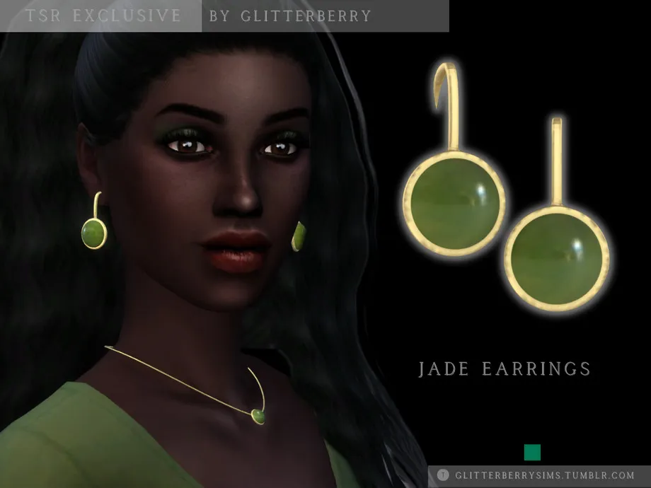 Jade Earrings