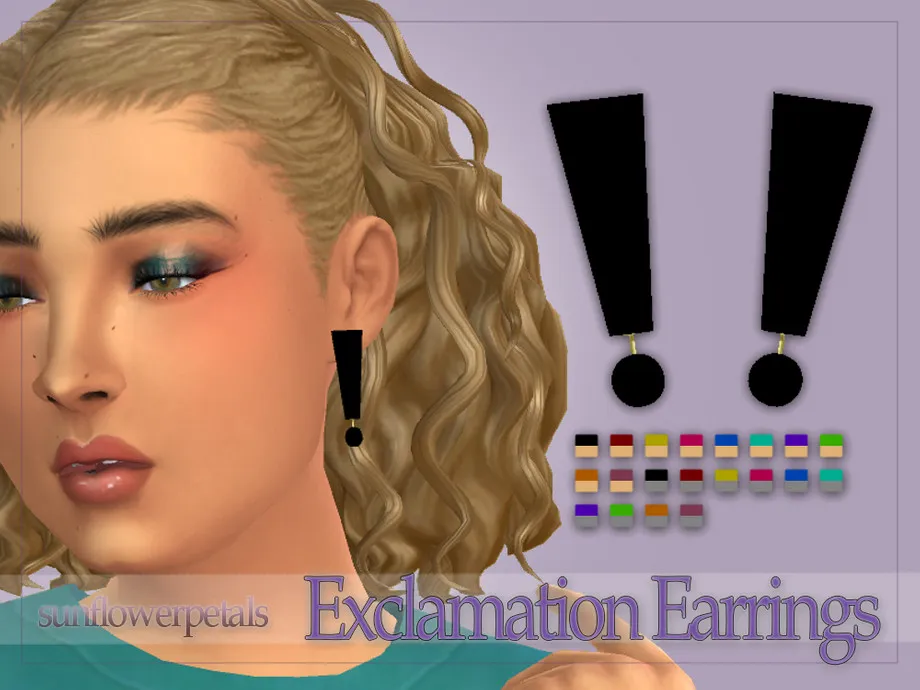 Exclamation Earrings