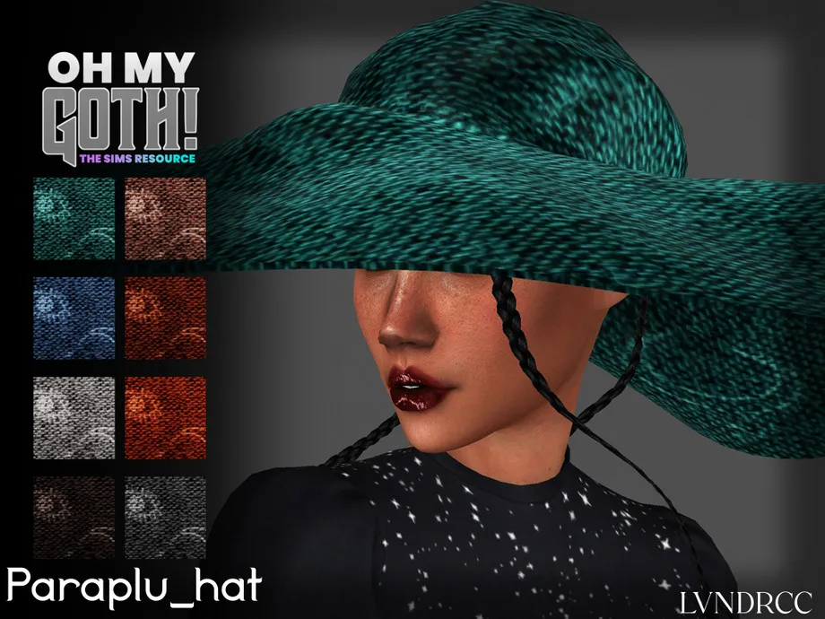 Oh My Goth_Paraplu_Hat