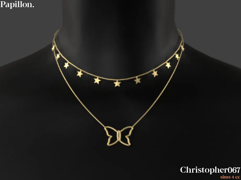 Papillon Necklace