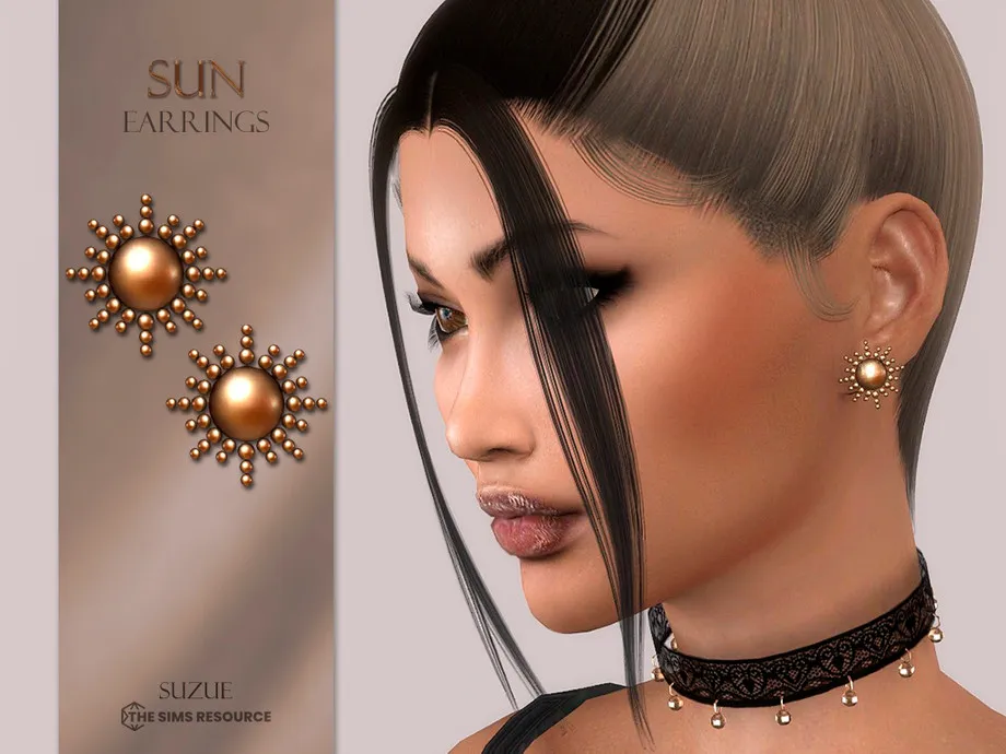 Sun Earrings