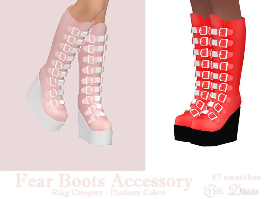 Fear Boots Accessory