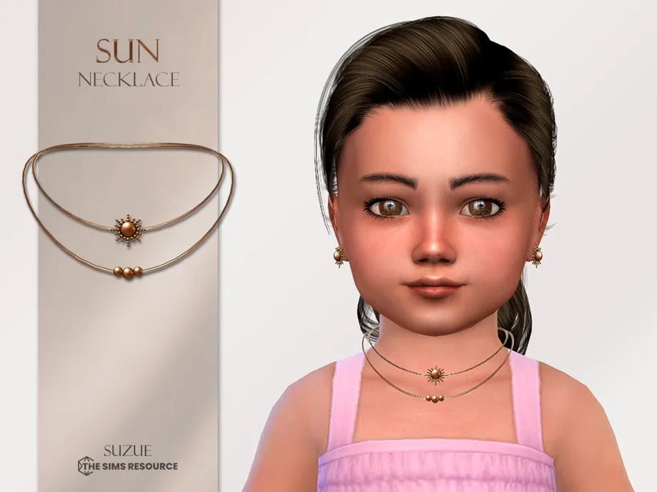 Sun Necklace Toddler