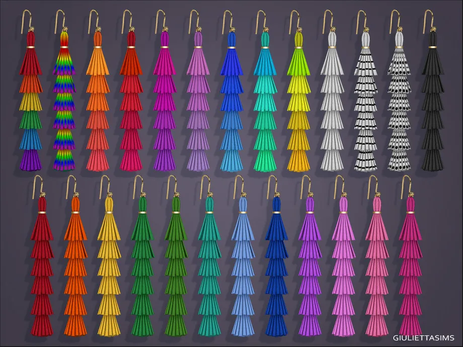 Pride Tassel Earrings