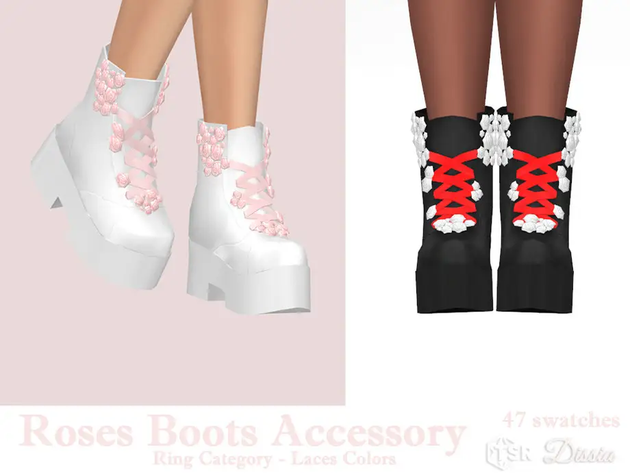 Roses Boots Accessory